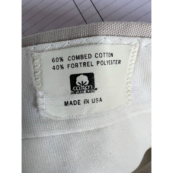 Haggar Mens Khaki Pants 36x30 Combed Cotton & Fortrel Polyester - Picture 15 of 16